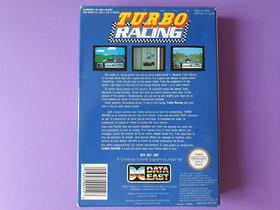 TURBO RACING / Nintendo NES PAL B FRA / Data East + Boitier de protection