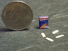 Dollhouse Miniature Bandages & Box Medicine 1:12 inch scale B460 Dollys Gallery