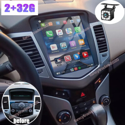 For Chevrolet Cruze 2009-2015 Android 13 Car Radio Stereo +CAM GPS Carplay BT FM