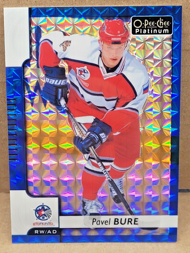 2017-18 O-Pee-Chee Platinum Pavel Bure Royal Blue Cubes /99 #142