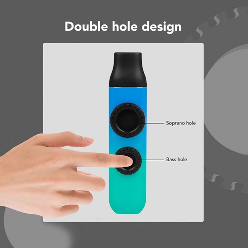 Kazoo Plastic Professional Adjustable Tone Musical Instrument With 10Pcs HPT - Bild 18 von 60
