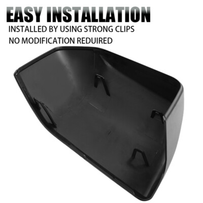 Left Driver Side Mirror Cover Cap For Ford F-150 F150 2015-2020