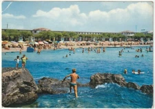 GALLIPOLI - LECCE - ROCKS AND BEACH OF LIDO S. GIOVANNI - TRAVEL 1976 -50797-