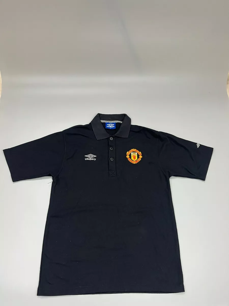Manchester united cheap black polo shirt