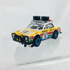 Auto World '75 Ford Escort Rally, Yellow, X-Traction Chassis, New Loose