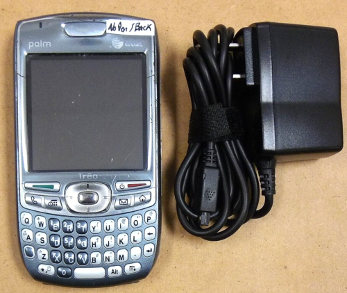 Smartphone Palm Treo 680 - gris et argent (AT&T) très rare - pas de dos / LIRE - Photo 1 sur 3