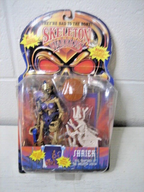 Vintage SKELETON WARRIORS Shriek Action Figure Playmates Toy 1994