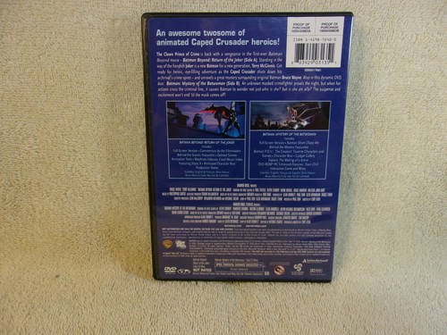 Batman Beyond: Return of the Joker / Batman: Mystery of the Batwoman (DVD, 2008) - Picture 3 of 3