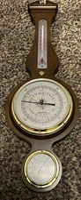 Banjo Airguide Thermometer Barometer Hydrometer Weather 24 Lake Terminal RR