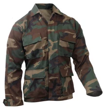 Rothco BDU Shirt - Woodland Camo