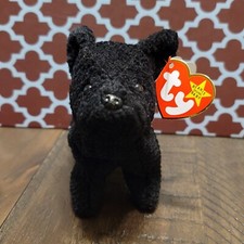 Ty Beanie Babies Collection Scottie the Terrier Dog Plush Toy 6 Inch
