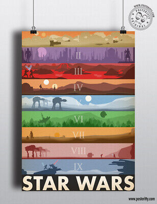 star wars minimalist poster