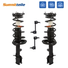 4PCS Rear Struts Spring Assembly & Sway Bar Links For 1993-2002 Toyota Corolla