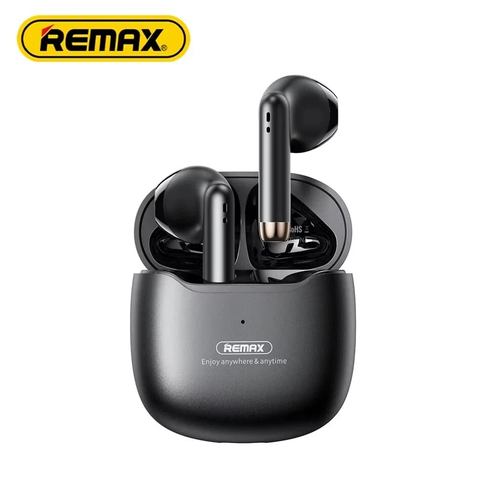 Auriculares TWS REMAX, Blanco, Bluetooth 5.3 para iPhone/Android, Música/Llamadas Foto 2 de 4