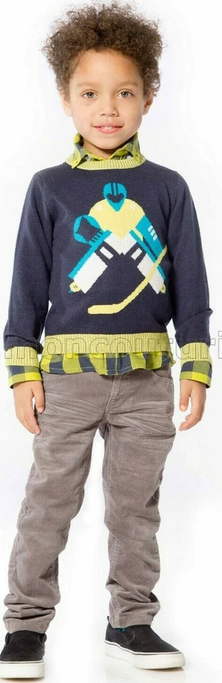 Suéter tejido Deux Par Deux para niños Foto 2 de 3