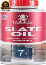 Slate Oil for Use on Any Unsealed Slate to Quickly Restore Natural Beauty