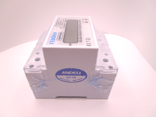 Andeli ADM100SC 1 Phase 100Amp Kilowatt Hour Meter DIN Rail FAST SHIPPING - Picture 3 of 7