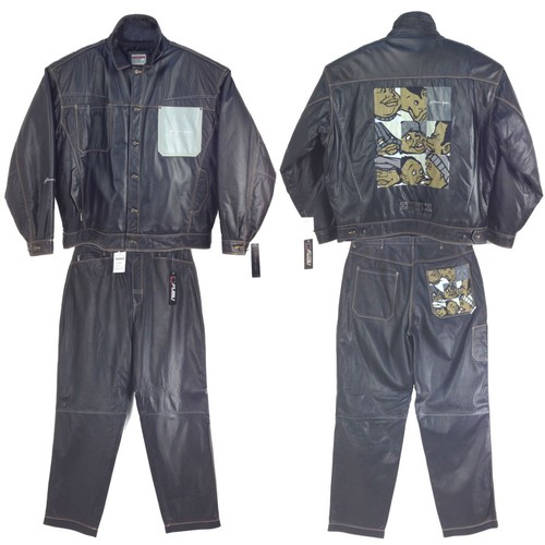 PLATINUM FUBU MEN OUTFIT, SET ,JACKET 