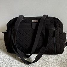 Vera Bradley stroll Around baby Bag or Travel Bag- Expresso - NWT - 158