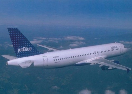 Airline Airbus issue postcard - JetBlue Airbus A320 | eBay