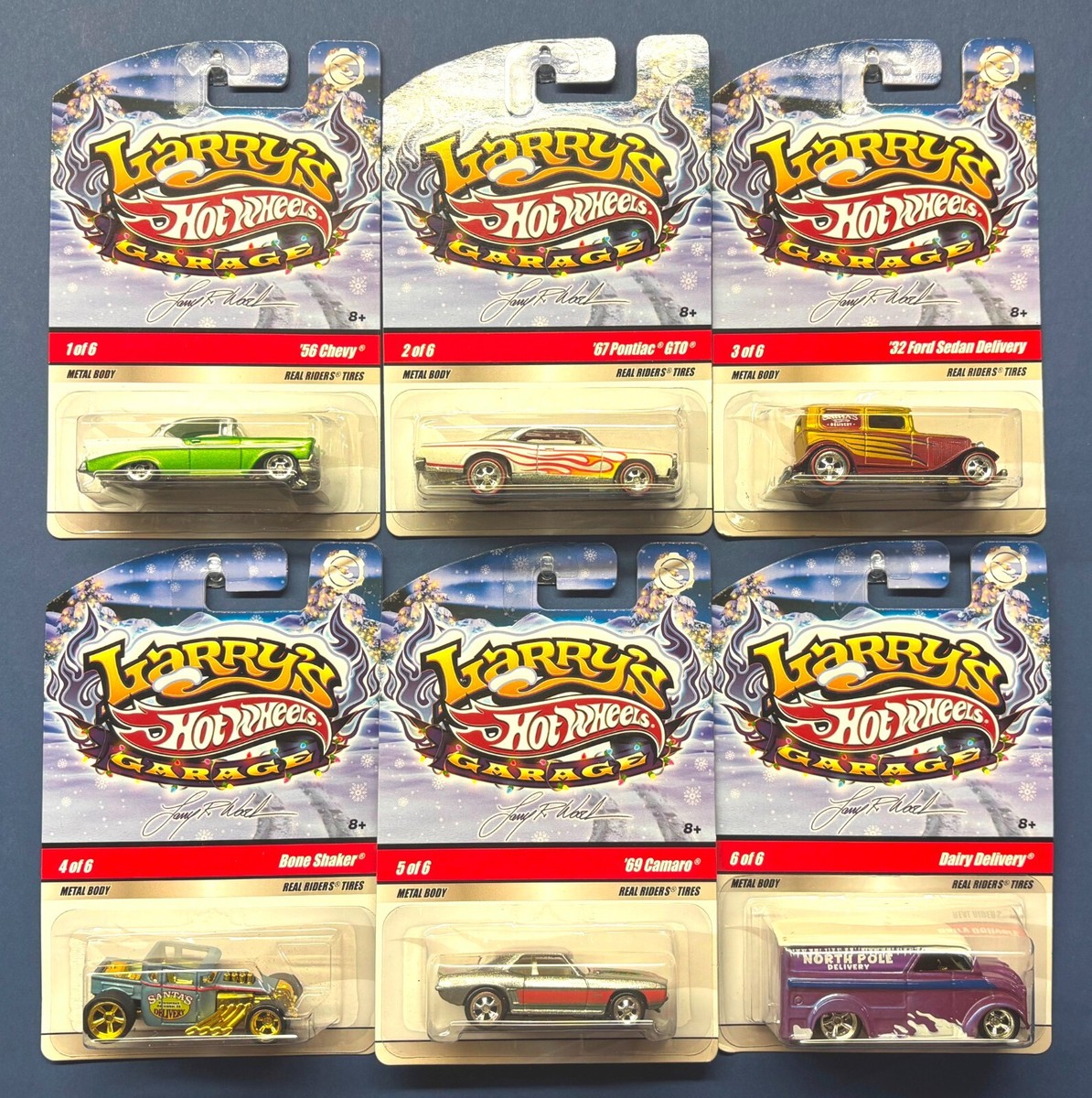 Hot Wheels Larry's Garage Holiday Series Bone Shaker Camaro