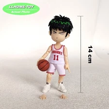 Anime SD 11# Kaede Rukawa Movable Cute Action Figure Statue Toy Gift