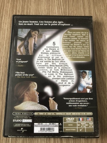 FILM IN THE BEDROOM SISSY SPACEK TOM WILKINSON DVD FRANÇAIS RARE - Picture 3 of 3