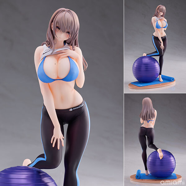 トレーニング女子 葵(あおい) 1/6 完成品 フィギュア MOMOROSER(モモローザー) 絵師・丸新氏のオリジナルキャラクター「トレーニング女子 葵