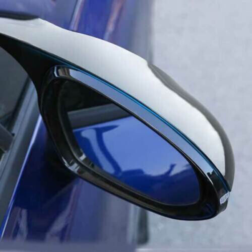 Glossy Black Ox Horn Rear View Mirror Cover Caps – For Toyota Camry 2018-2022
