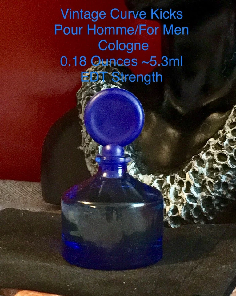 Colonia vintage Curve Kicks Liz Claiborne para hombre miniatura 0,18 oz/5,3 ml EDT Foto 3 de 4