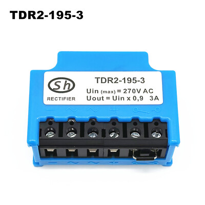 TDR2-195-3 270VAC 3A rectifier rectifier module motor brake rectifier
