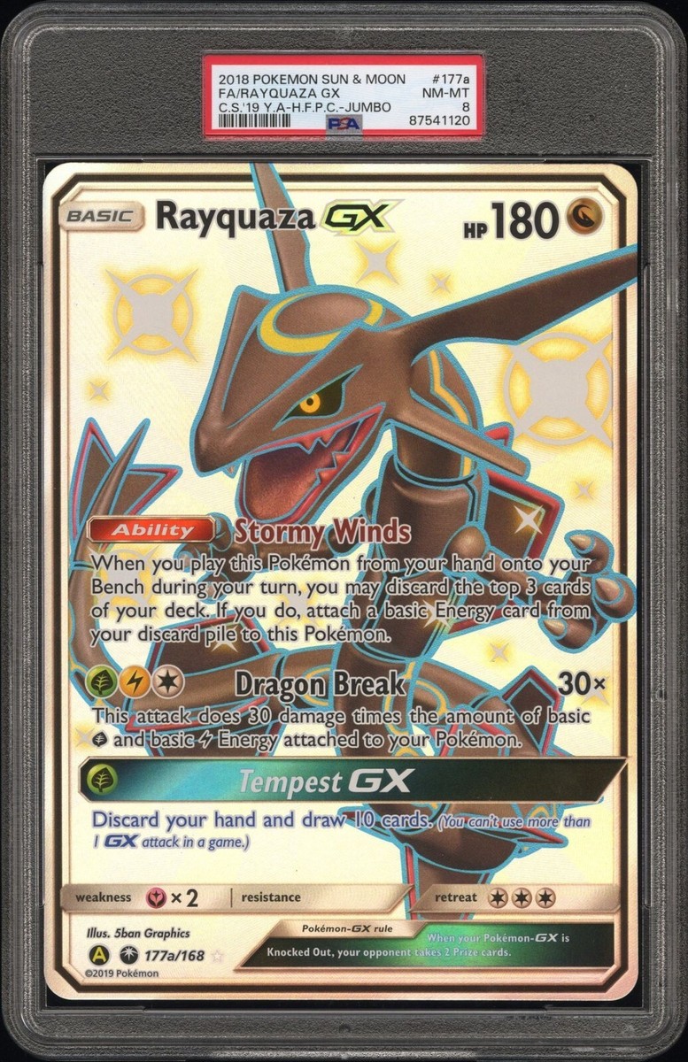 2018 POKEMON SUN & MOON CELESTIAL STORM 177a FULL ART