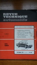 Revue technique Alfa Romeo 1750