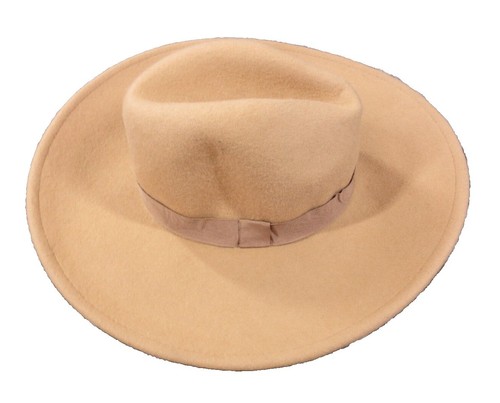 Emporio Enzo Hippie Shop Suede Floppy Hat O/S Suede Leather Floppy Hat – Hippie Shop main image 2