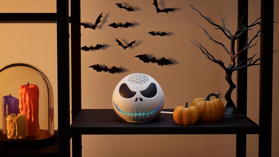 Pesadilla antes de Navidad Jack Skellington CÁSCARA para Amazon Echo - Nuevo Foto 3 de 4