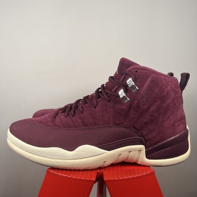 Jordan 12 Retro Bordeaux Burgendy (130690-617) Size: 11