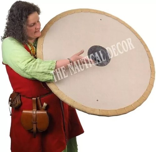 Viking ShieldBlank Custom Pattern Viking Shield, 36 inch, Double Side Covered, L - Picture 4 of 5