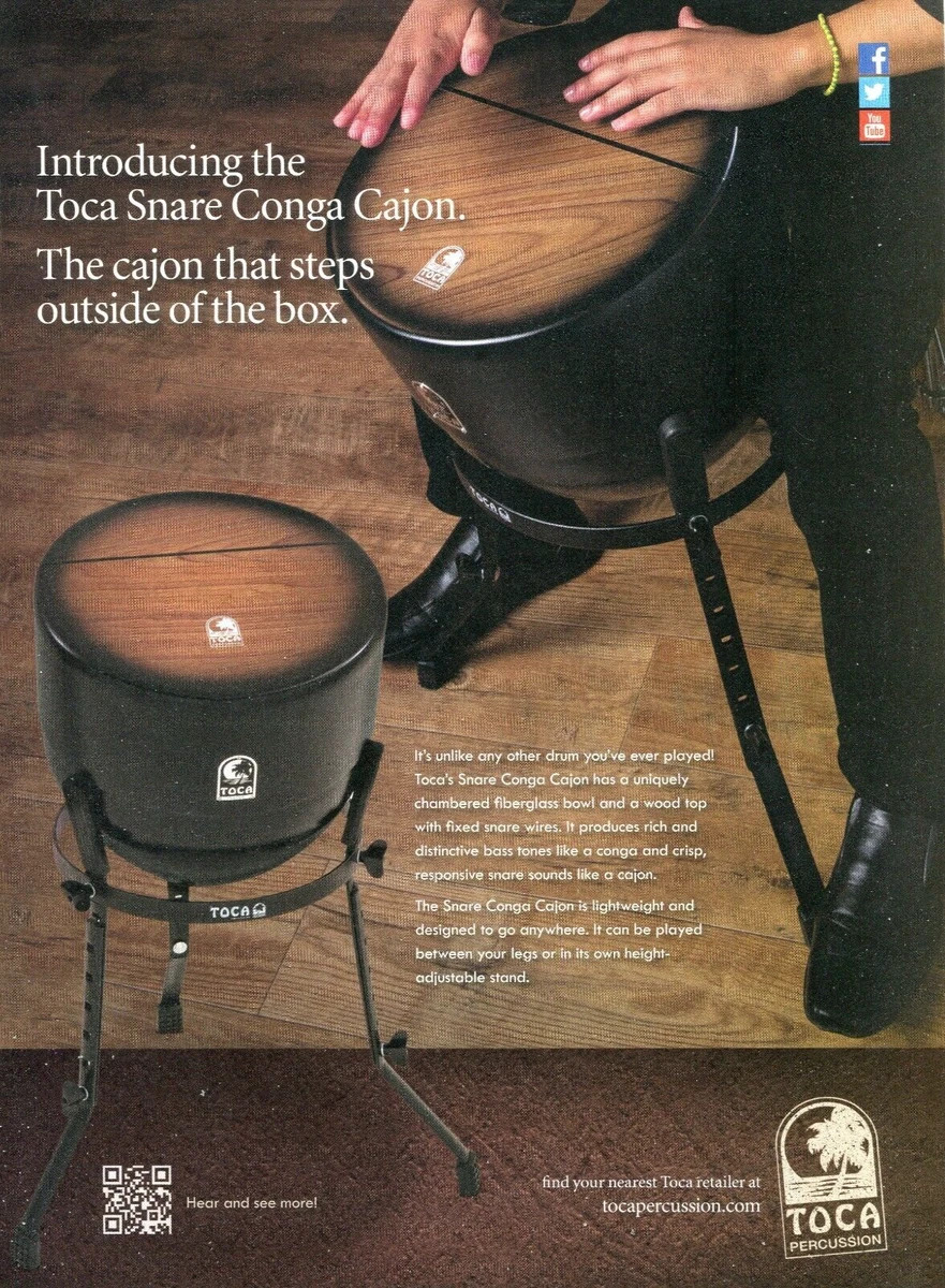 Toca triple sale conga cajon