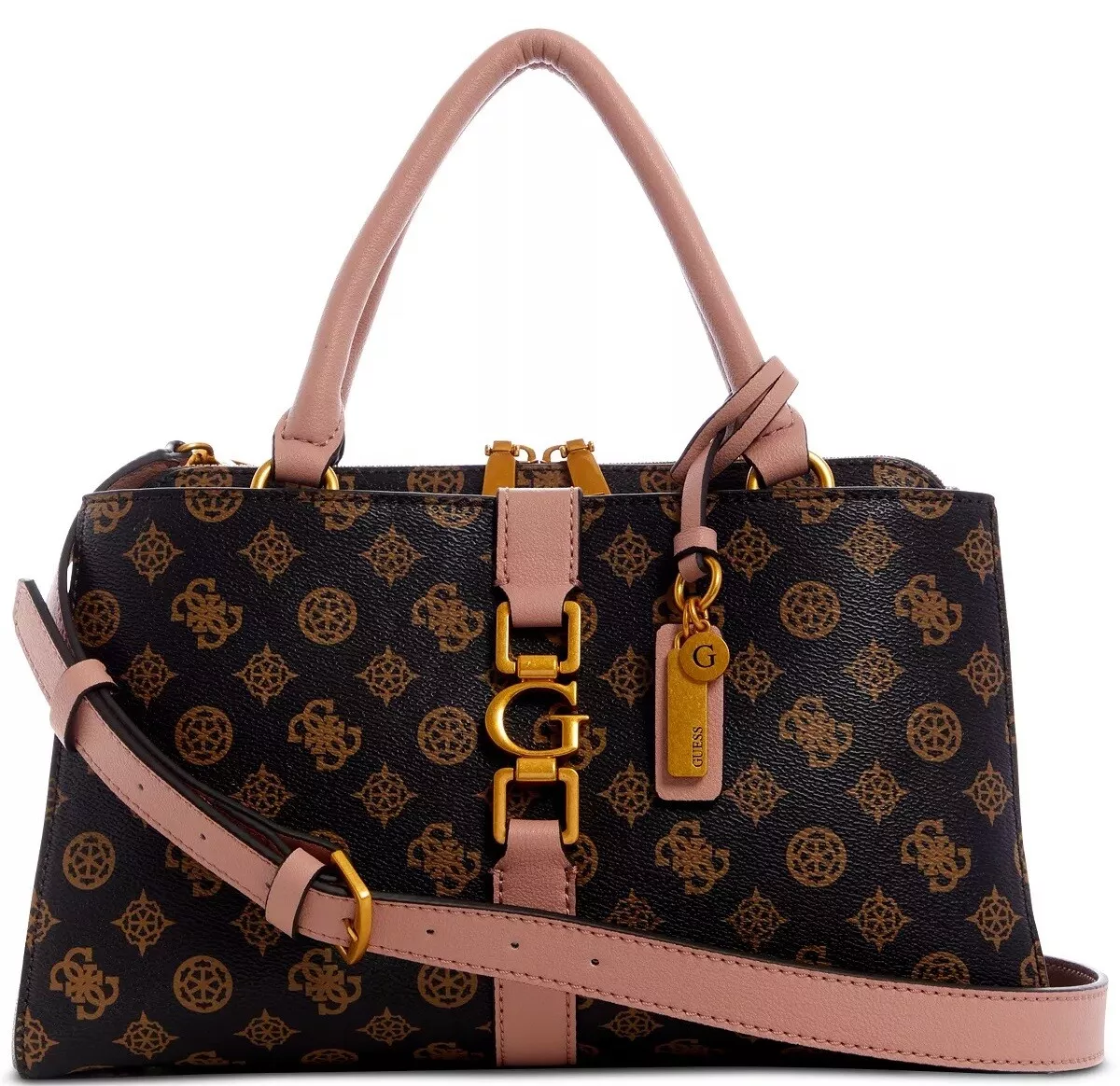 Guess mocha handbag cheap