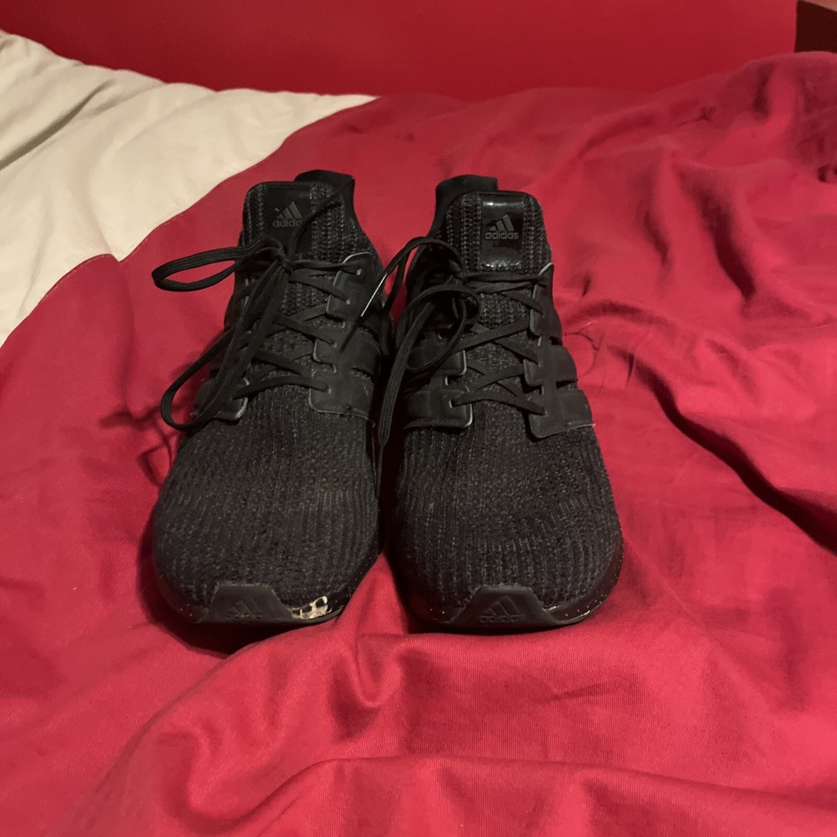 adidas gazelle silver green womens Shop Black Mens Ultraboost 1.0 DNA Lace Up Sneakers – Shoebacca main image 0