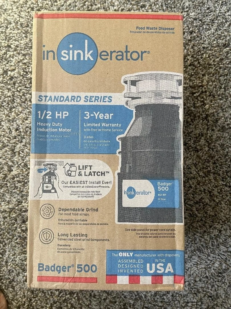 Badger 500 on sale garbage disposal