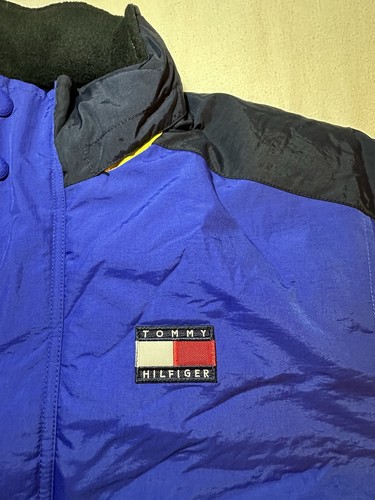 Tommy Hilfiger NEW Boys Large Lined Puffer Zip Hooded Jacket Coat Logo MSRP $135 - Picture 6 of 18
