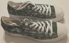 BOSTON SCIENTIFIC R&D CT Green Low Top Sneakers Shoes Unisex 11 M / 12.5 W New