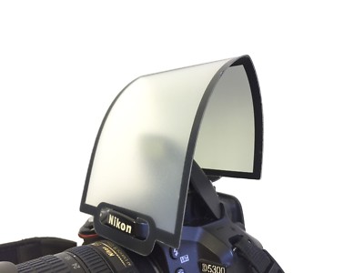 Soft Screen Pop-up Flash Diffuser For Nikon Canon Pentax Camera