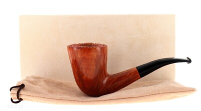 Castello Pipe GREAT LINE COLLECTION 1982 half bent dublin barktop Lim. Ed.N°149
