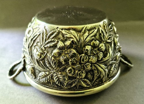 Antique American sterling silver bowl by S Kirk & Son Co c1900 - Picture 4 of 8