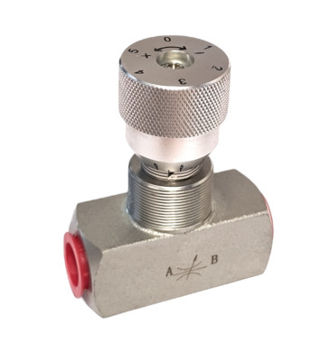 Hydraulische Durchflussregelnadelventile - bidirektional - 1/4'' - 3/8'' oder 1/2'' BSP