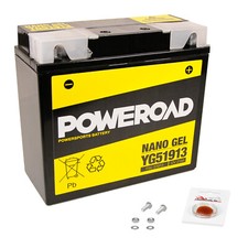 Batteria Gel BMW R 100 R Roadster, senza manutenzione pronta per l'installazione (con deposito)