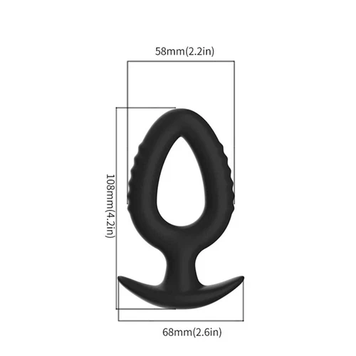 Silikon Hohl Plug Spreizer Dilator Einläufe Tunnel Spekulum Expander BDSM Spielzeug - Bild 8 von 16