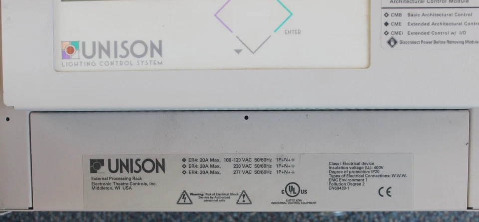 ETC Unison Lighting Control Module 7080A1011-5 - Tested - Image 3 of 4